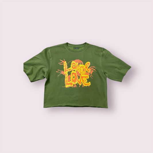 Green Flame Loner Love Tee